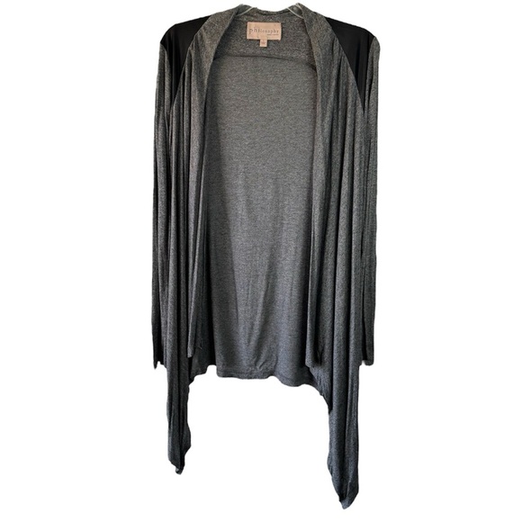 Philosophy long sleeve heather cardigan - Picture 1 of 4